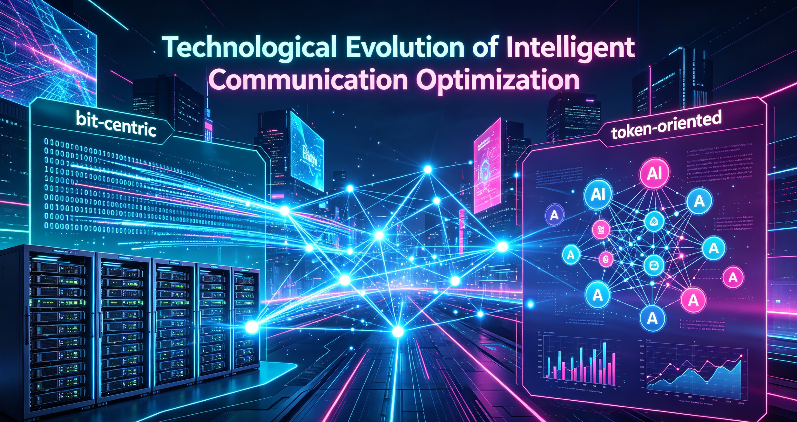 The Evolution of Intelligent Communications:From Bit-Centric to Token-Oriented Optimization-The Cycle of the World & Me-LM